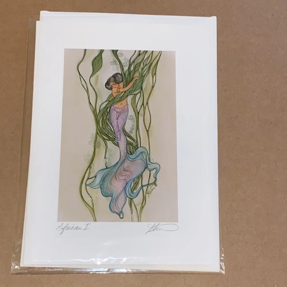 Karen Bagnard African I Greeting Card